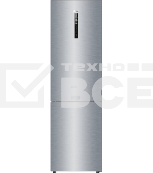 Холодильник Haier C2F637CXRGU1 нержавеющая сталь, двухкамерный, 278/108л, морозилка снизу, No Frost