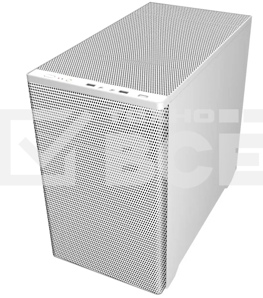 Компьютерный корпус Bloody BD-CC117F белый без БП mATX 5x120мм 1xUSB 2.0 1xUSB 3.0 audio bott PSU