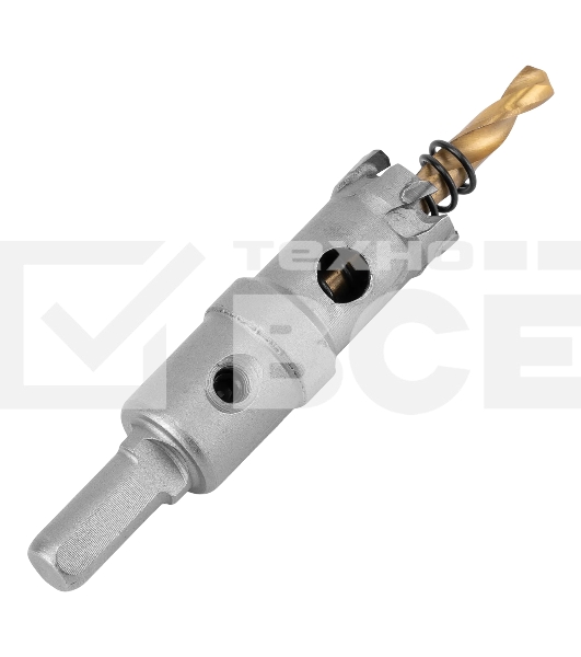 Коронка по металлу Denzel твердосплавная, 19 мм