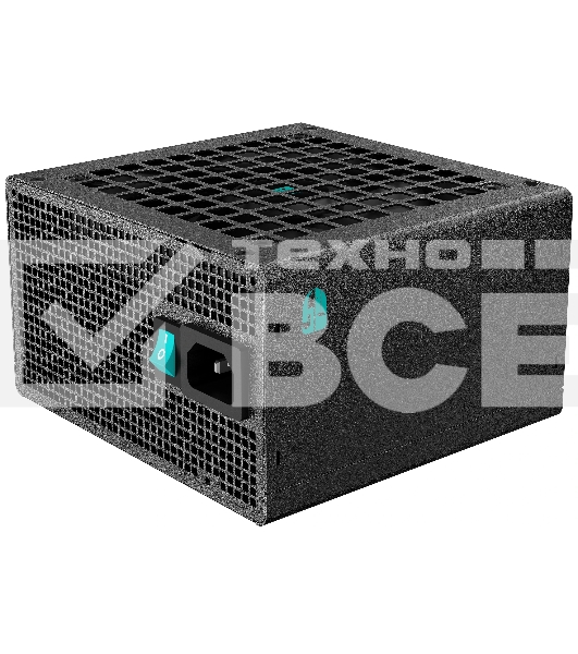 Блок питания Deepcool/GamerStorm PQ750G (ATX 3.1, 750W, Full Cable Management, PWM 120мм fan, 80 PLUS GOLD, Active PFC + Half Bridge + DC/DC, Full Japanese Capasitors, Gen5 PCIe) RET