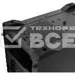 Компьютерный корпус без блока питания HSPD M321, Mesh Mini-tower, черный, slide TG, 0.45 SPCC, 2x140мм ARGb+1x120мм ARGb mATX, mITX 160/340/184мм 2x2.5