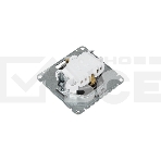 Механизм розетки 1-м СП AtlasDesign 16А IP20 с заземл. защ. шторки с крышкой сталь SchE ATN000946, фото4