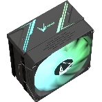 Устройство охлаждения(кулер) Formula Ice Burg ARGb Soc-AM5/AM4/1200/1700/1851 черный 4-pin 17-34dB Al+Cu 170W 552gr Ret (ICE BURG ARPW 4P BK), фото6