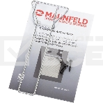 Шкаф духовой электрический Maunfeld EOEM516BG, 45 см, 51 л, бежевый, встраиваемый, фото5