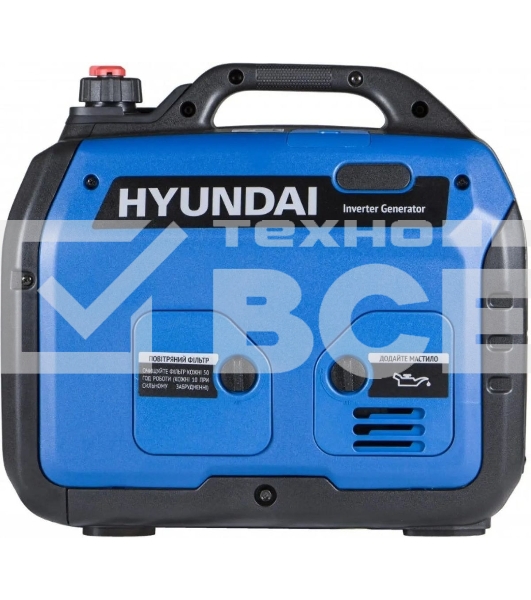 Электрогенератор бензиновый инверторный Hyundai HHY 3050Si, 3.3 кВт, 59 дБ, 22 кг