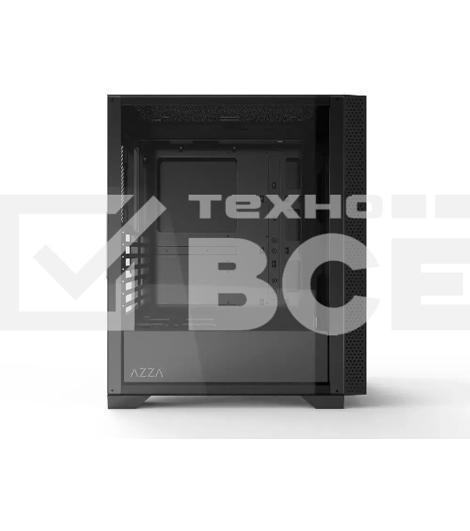 Корпус Azza Celesta F черный без БП ATX 5x120mm 5x140mm 2xUSB2.0 1xUSB3.0 audio bott PSU