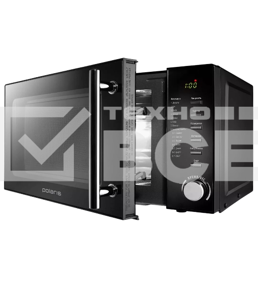 Микроволновая печь Polaris PMO 2002D RUS 20л. 1200Вт черный