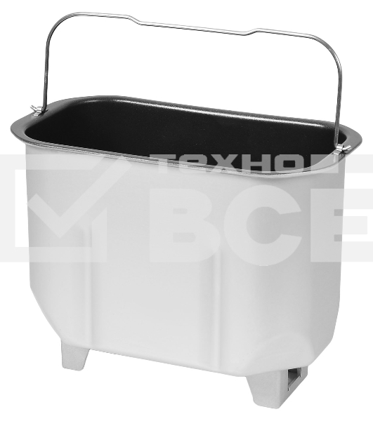 Хлебопечь Hyundai HYBM-M0815 850Вт белый/серебристый