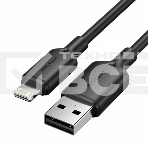Кабель Vention USB 2.0 AM/Lightning 8M для iPad/iPhone 2.4A Черный, фото 1