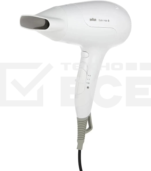 Фен Braun BRHD385E 2000Вт белый