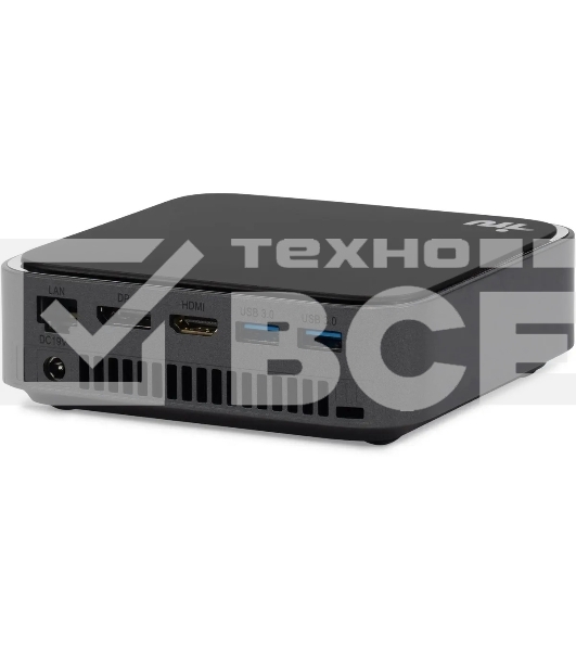 Неттоп IRU 310TLCN i5 1135G7 (2.4) 16Gb SSD512Gb Iris Xe Windows 11 Professional GbitEth WiFi BT черный (1975176)