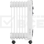 Радиатор масляный Royal Clima ROR-FR7-1500M 1500Вт белый/черный, фото4
