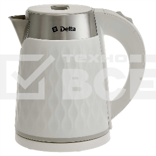 Чайник электрический DELTA DL-1111 белый