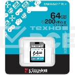 Флеш карта SDXC 64Gb Kingston SDG4/64Gb Canvas Go! Plus w/o adapter, фото 1