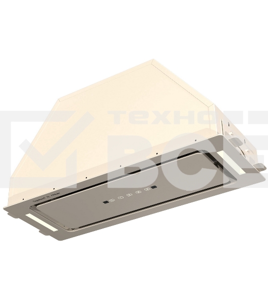 Вытяжка встраиваемая Zigmund & Shtain K 014.7 X бежевый, 72 см, 1100 куб. м/ч, 62 дБ
