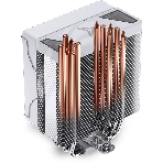 Кулер для процессора JONSBO CR-1000 V2 PRO ARGB (230W, 4-pin PWM, 157мм, Al/Cu, 6x6мм, ARGB, 1x120мм, 59.48CFM, 32.0dBA, 1500RPM, S: 1700/1200/115X, AM4/AM5 белый), фото6