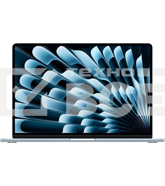 Ноутбук Apple MacBook Air 15-inch 2025 [MC7C4ZA/A] (КЛАВ.РУС.ГРАВ.) Sky Blue 15.3