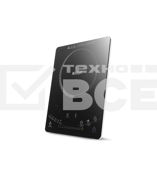 Плита настольная электрическая Kitfort КТ-106 черный