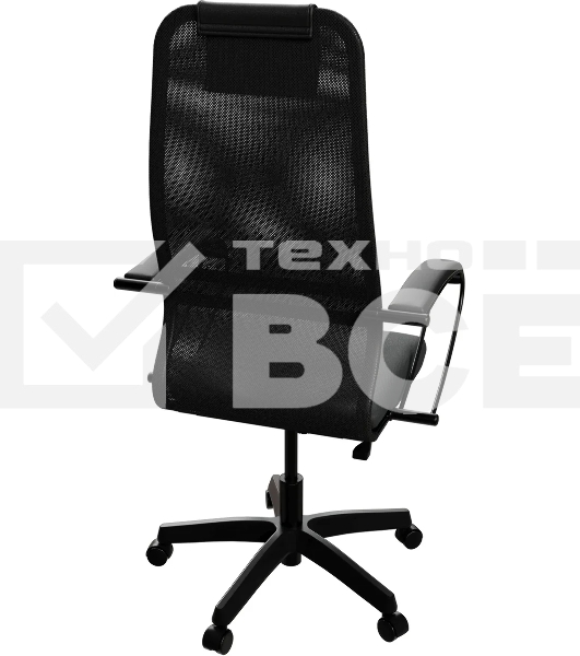 Кресло офисное SU-B-8/подл.130/осн.001, черный DA.12.1.222 zDA.12.1.222