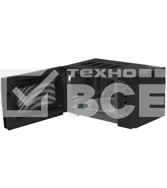 Микроволновая печь BRAYER BR2500 черный, 20 л, 700 Вт, переключатели - поворотный механизм
