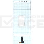 Сенсорное стекло (тачскрин) для Xiaomi Redmi Y2, белое, фото 1