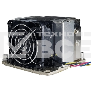 Кулер серверный Ablecom ACL-S20210 черный, 60 мм, алюминий/медь, 8400 об/мин, 52 дБ, 4 pin, 140 Вт, 64 мм