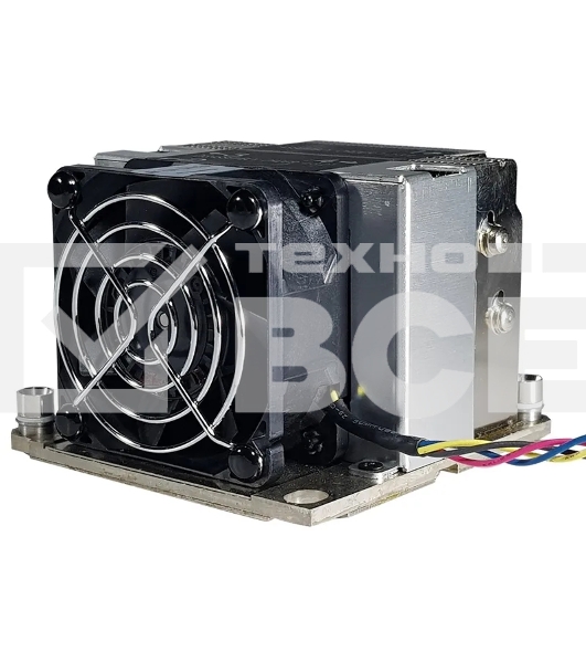 Кулер серверный Ablecom ACL-S20210 черный, 60 мм, алюминий/медь, 8400 об/мин, 52 дБ, 4 pin, 140 Вт, 64 мм