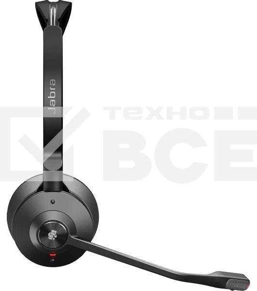 Наушники с микрофоном Jabra 55 черный накладные Radio оголовье (9559-450-111)