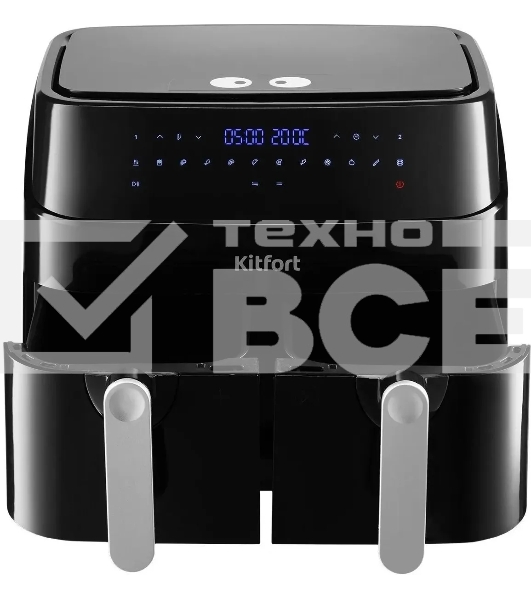 Аэрогриль Kitfort КТ-2250 1750Вт черный