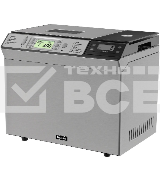 Хлебопечь Rondell RDE-1641, 700Вт, белый