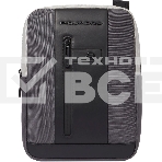 Сумка Piquadro Brief2 Special CA1816BR2S/GRN, нейлон/натур.кожа, серый/черный, фото 1