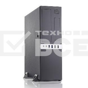 Компьютерный корпус Foxline FL-203-GT-300 mATX case black, w/PSU TFX 300W 80+ bronze, w/2xUSB2.0+2xUSB3.0, w/pwr cord, w/ 8cm FAN