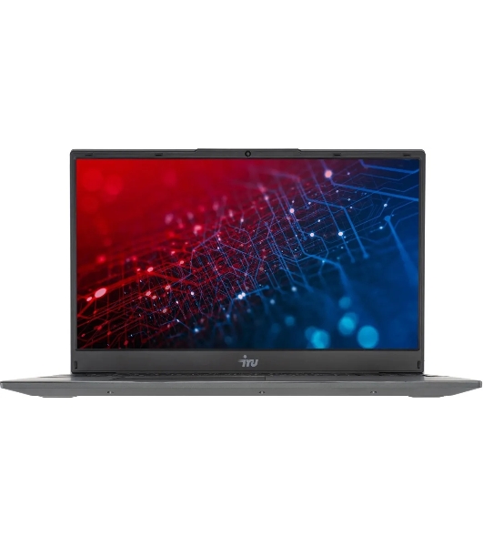 Ноутбук IRU Калибр 15PH Ryzen 5 5500U 8Gb SSD256Gb AMD Radeon Rx Vega 7 15.6' IPS FHD (1920x1080) Free DOS black WiFi BT Cam 4350mAh (2054000)
