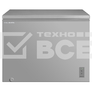 Морозильный ларь Willmark CF-390IDG серый, 293л