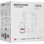 Чайник электрический Redmond SkyKettle KM231S 1.7л, 2200Вт, белый корпус: стекло, фото2