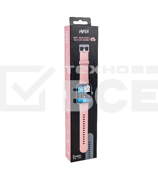 Смарт-часы HIPER IoT Watch Active Rose