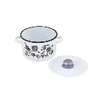 Кастрюля Appetite 1с15с/1 JE TAIME с крышкой, эмалированная сталь, цилиндрическая 1,5 л, фото5