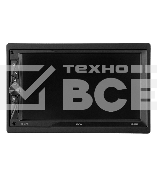 Автомагнитола ACV AD-7002 2DIN 4x50Вт ПО:Яндекс.Навигатор