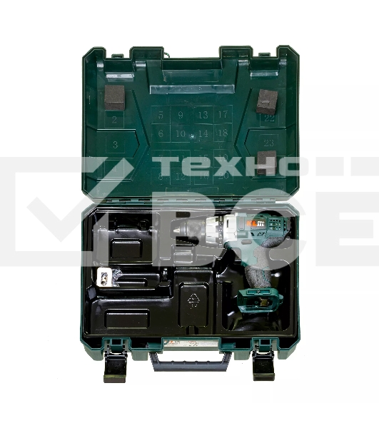 Профессиональный шуруповерт аккумуляторный Klpro KLNM18-00 (18В, без ЗУ и АКБ, 40Нм, 2 скорости, 20-ступений к/м, подсветка,в кейсе)