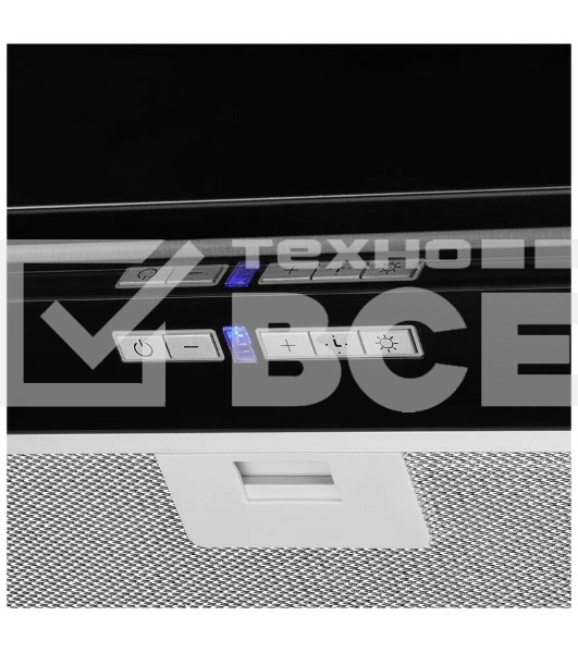 Вытяжка встраиваемая Kuppersberg Nancy S 60 черный, 60 см, 850 куб. м/ч, 42 дБ