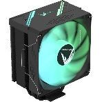 Устройство охлаждения(кулер) Formula Ice Burg ARGb Soc-AM5/AM4/1200/1700/1851 черный 4-pin 17-34dB Al+Cu 170W 552gr Ret (ICE BURG ARPW 4P BK), фото 1