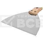 Шпательная лопатка из нержавеющей стали Matrix, 150 мм, буковая рукоятка, EFP, фото4