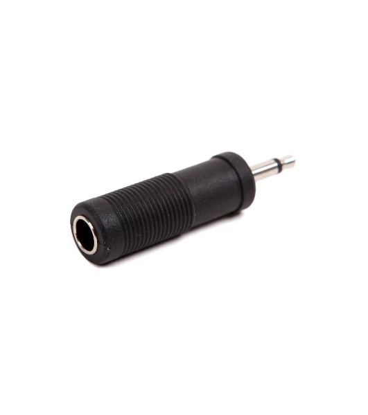 Переходник моно Jack 1/4' (F) - моно Jack 1/8 (M) FORCE CFC-001 пластик черного цвета