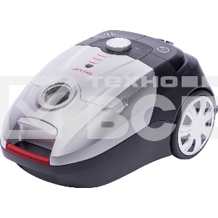 Пылесос Sharp EC-JB19R-S серебристый, 350/1900 Вт, уборка сухая, пылесборник мешок, 2,3 л
