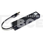 Кабель-адаптер 5bites UA2-45-06BKUSB2.0 / 3*USB2.0 / RJ45 100MB / BLACK, фото3