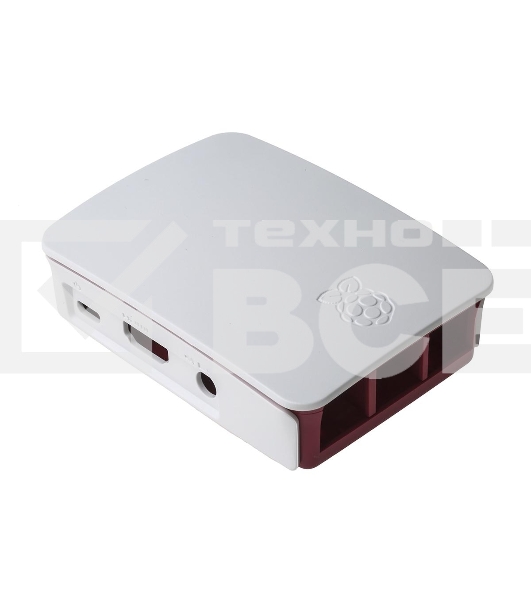 Корпус Raspberry Pi 3 Model B Official Case BULK, Red/White, для Raspberry Pi 3 Model B (909-8132)