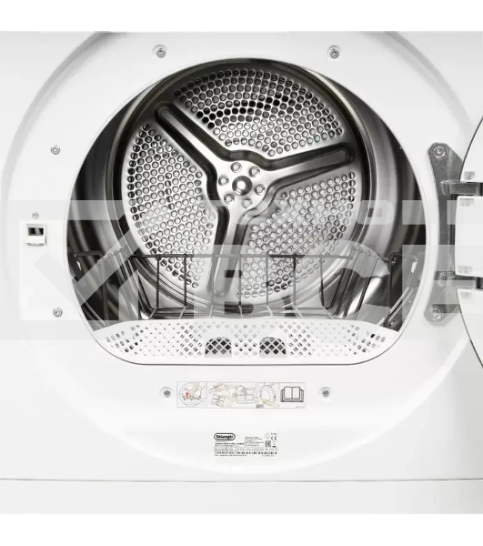 Сушильная машина DeLonghi DTD 8105 C FABIO белый, 8 кг, сушка - конденсационная, программ - 15, 59.6 x 84.5 x 56.3 см