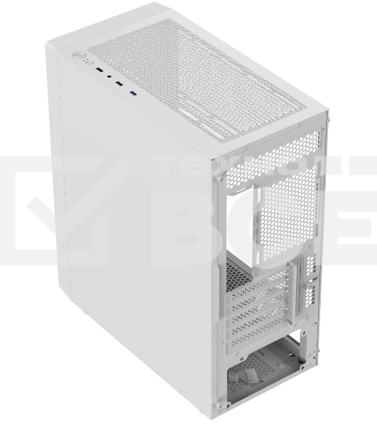 Корпус Ocypus Gamma C50 без БП белый (Gamma-C50-WHG000XX-GL)
