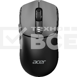 Мышь беспроводная Acer OMR312 черный, 3200 dpi, радиоканал, Bluetooth, USB, кнопки - 5