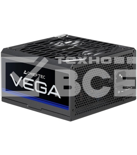 Блок питания Chieftec Vega PPG-850-S, 850Вт, 80 PLUS Gold, 135мм, черный